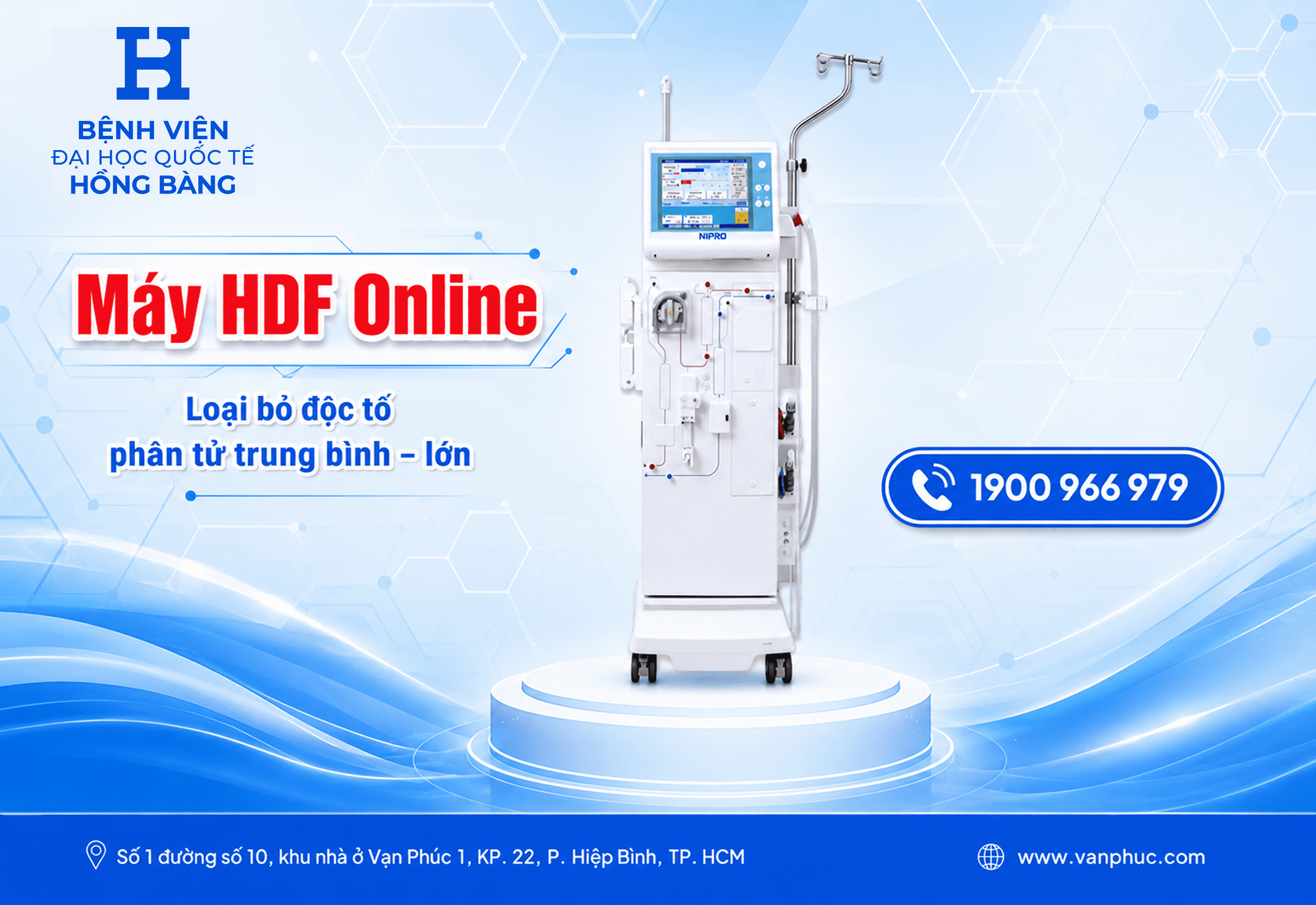 Máy HDF Online (thẩm tách siêu lọc)