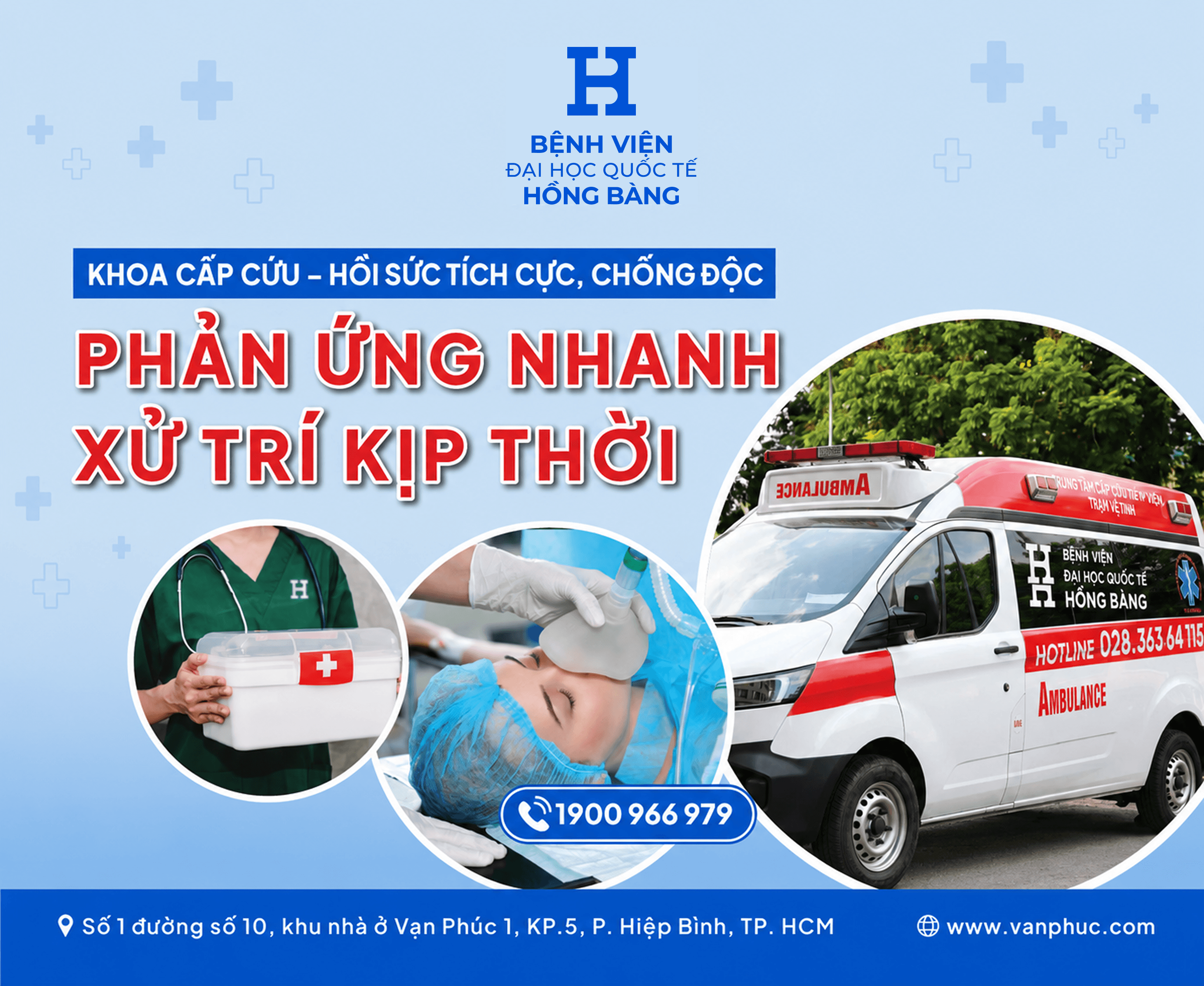 Khoa Cấp cứu - Hồi sức tích cực - Chống độc